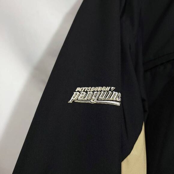 Pittsburgh Penguins Nhl Rbk Jacket Size 3xl NO SIZE TAG Windbreaker Reversible - Picture 11 of 11